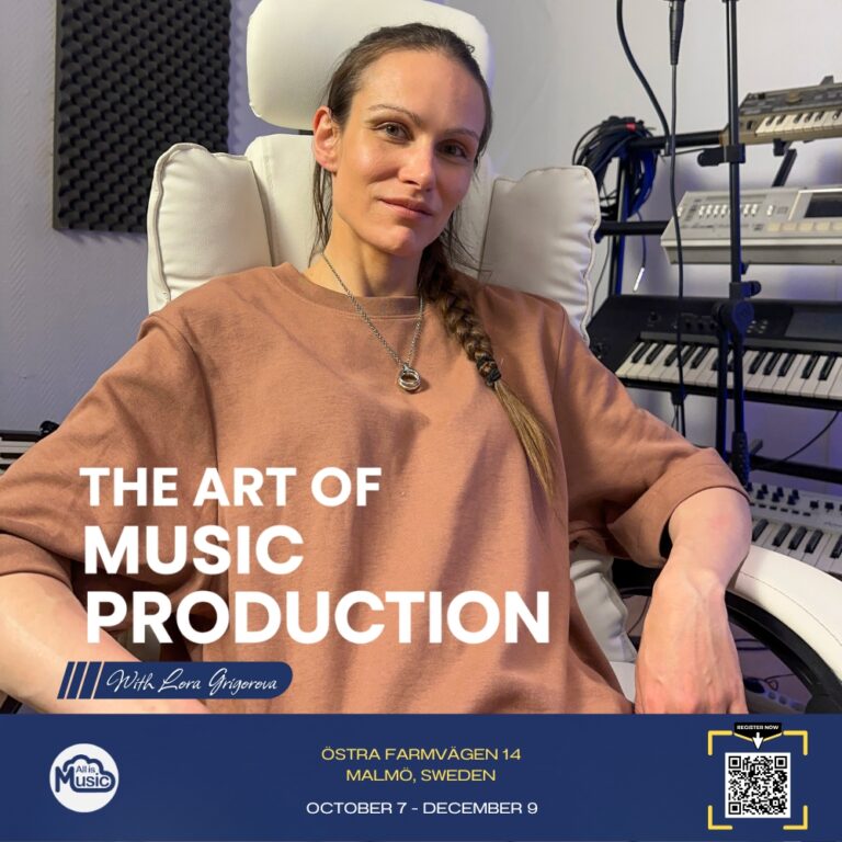 Musikkurs i produktion med Lora Grigorova